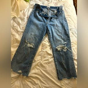 PISTOLA Wide leg crop Jean size 30